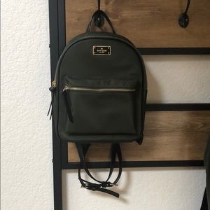 Kate Spade Sm Wilson Bradley Backpack - Olive Grn